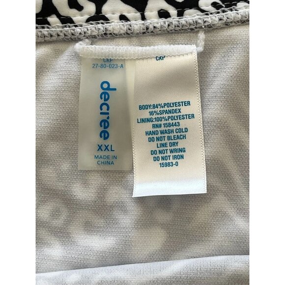 NWT Decree Womens Zebra & Leopard Print Bikini Bottom XXL - Picture 4 of 5